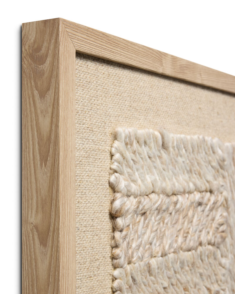 Bandera Beige/Ivory 2'8"x2'8" Wall Art